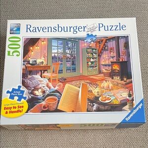 Ravensburger Cozy Retreat 500-Piece Puzzle